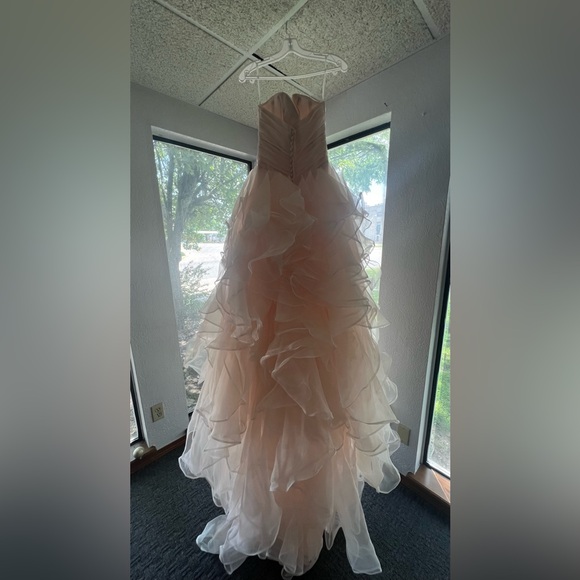 Mori Lee Dresses & Skirts - Women’s Morilee by Madeline Gardner Wedding Dress. Size 4. Soft pink.